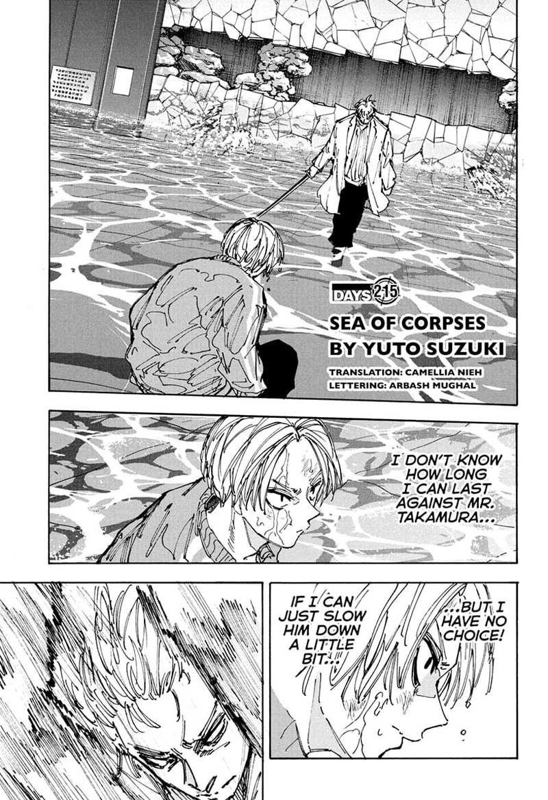 Sakamoto Days Chapter 215